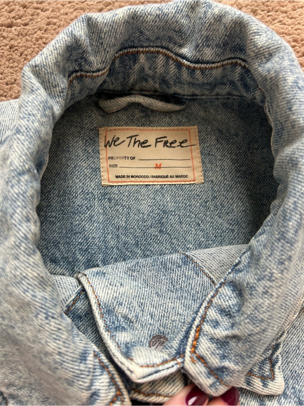 Free People Opal Swing Denim Jacket - Picture 4 of 5